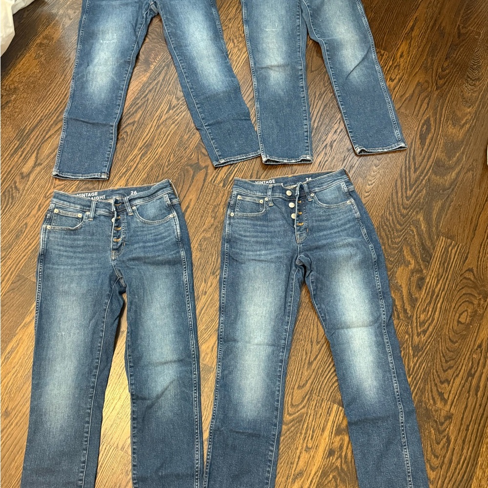 4 Pairs Barely Worn JCrew 👖 Denim